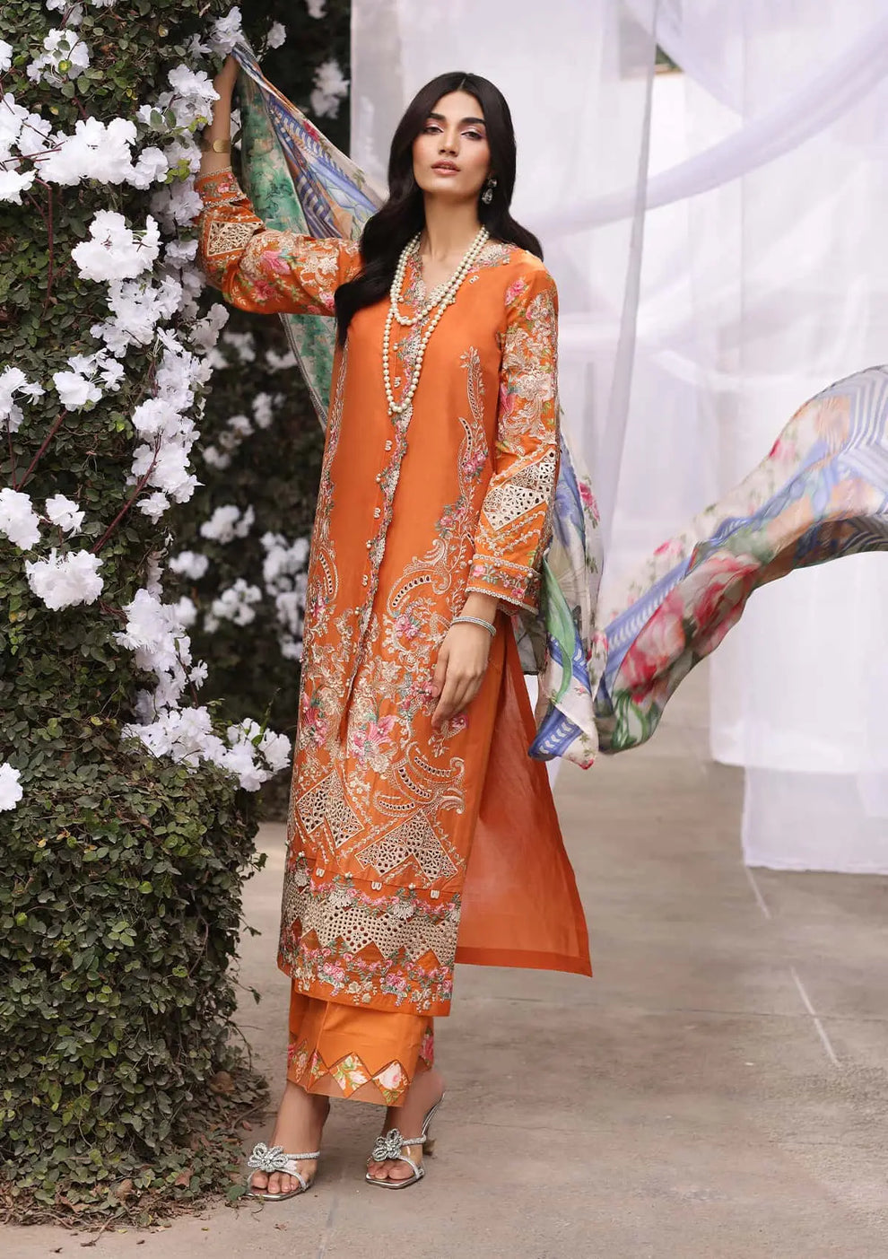 KFL-10 MAYA | FESTIVE LAWN 2024 | KAHF PREMIUM in UK USA UAE online kapraye.com