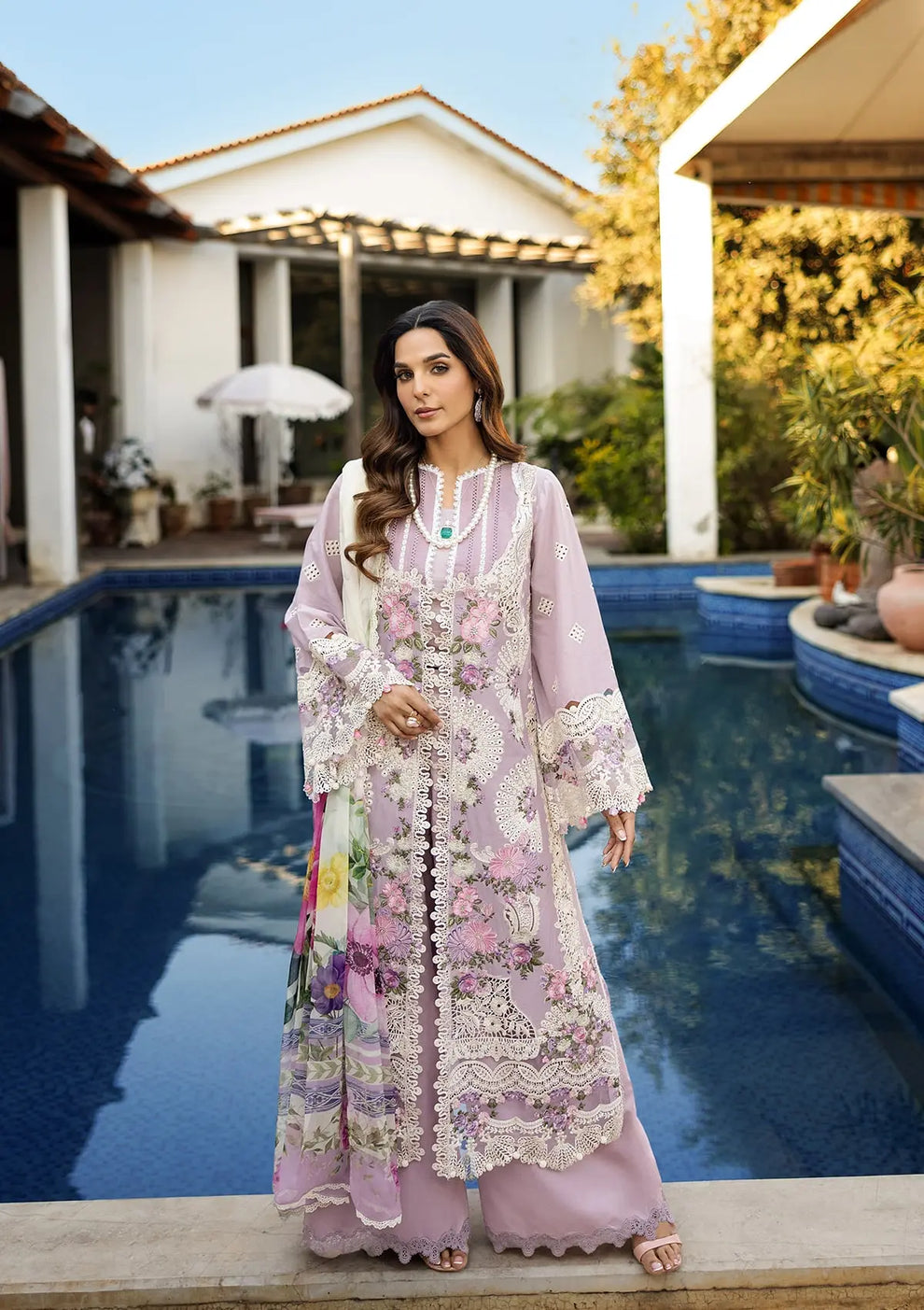KLR-11 Bloom | KAHF LUXURY LAWN COLLECTION 2025 | KAHF PREMIUM