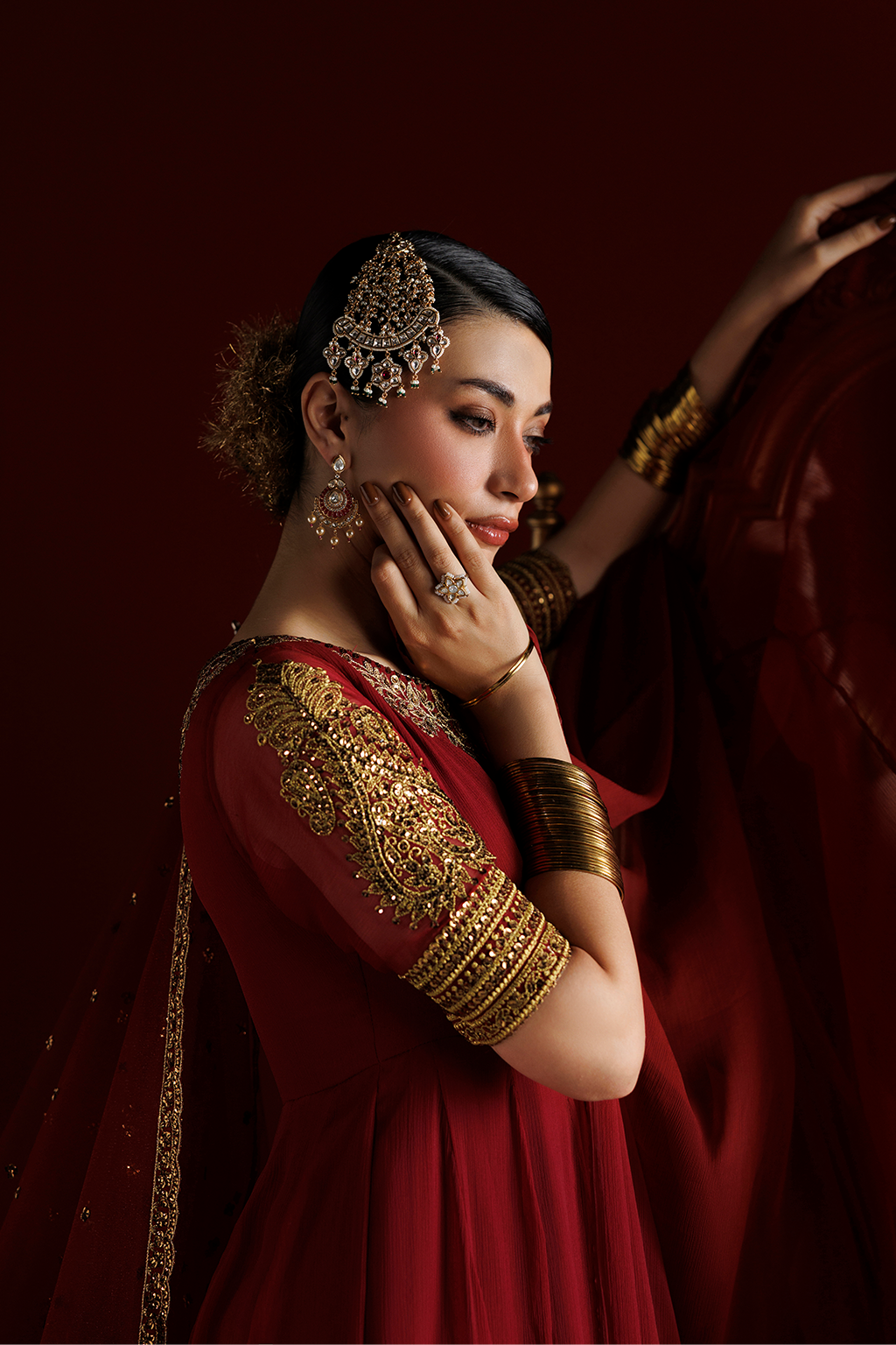 CC-111 Embroidered Chiffon | SEMI FORMALS VOL 1 | IZNIK in UK USA UAE online kapraye.com