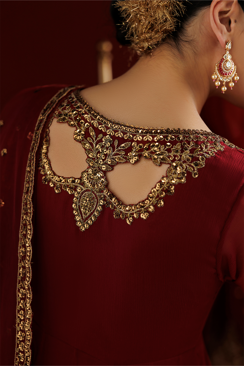CC-111 Embroidered Chiffon | SEMI FORMALS VOL 1 | IZNIK in UK USA UAE online kapraye.com