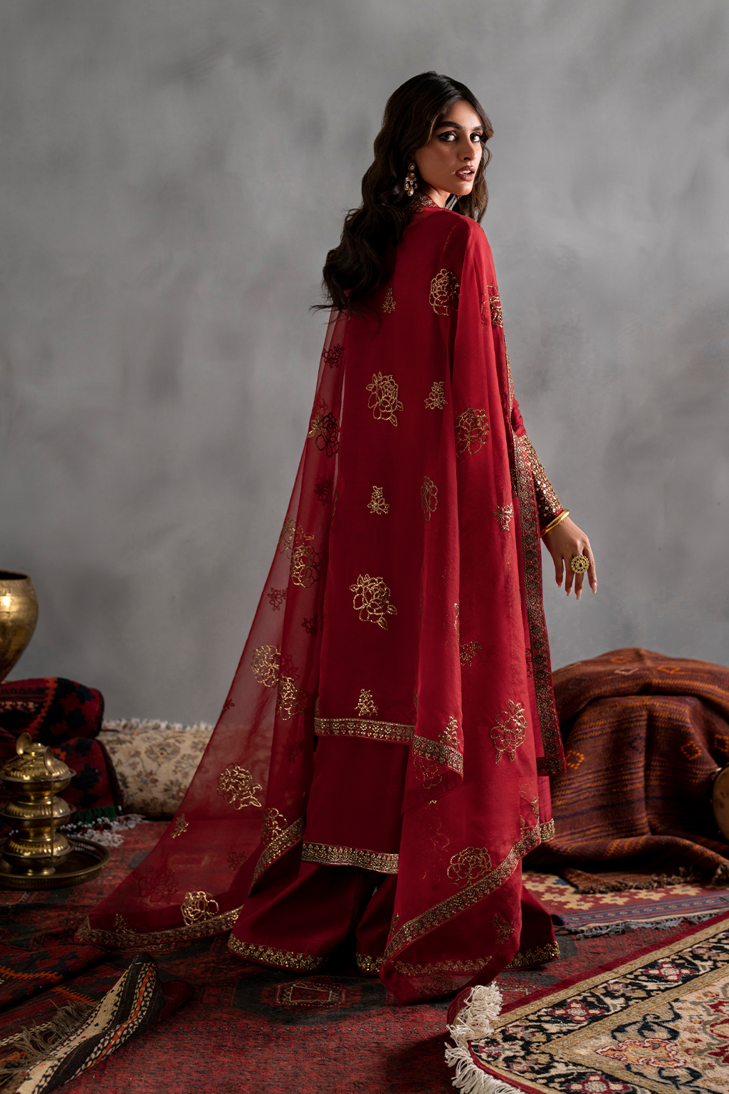 IRS-13 | LUXE RAW SILK | IZNIK in UK USA UAE online kapraye.com