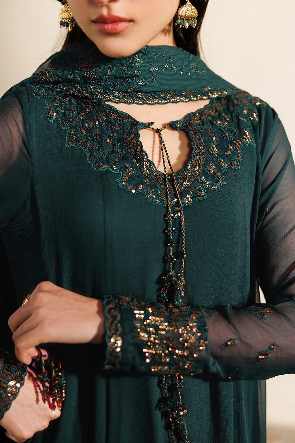 CC-96 Plain Chiffon | NOOR ANGAN SEMI FORMALS | IZNIK