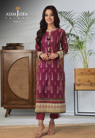 AJBP-57 (1-PC) || BASIC PRINTS VOL 2 || ASIM JOFA in UK USA UAE online kapraye.com