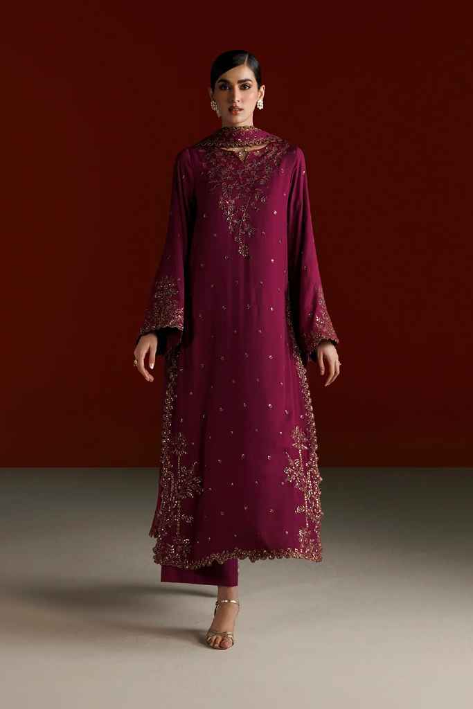 CC-109 Embroidered Chiffon | SEMI FORMALS VOL 1 | IZNIK in UK USA UAE online kapraye.com