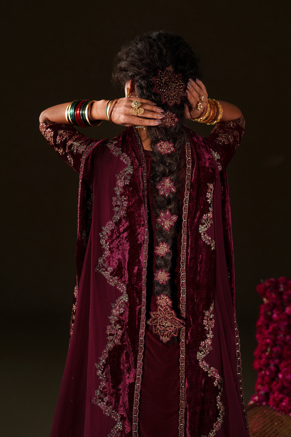 IV-71 Embroidered Velvet | VELVET EDIT II | IZNIK