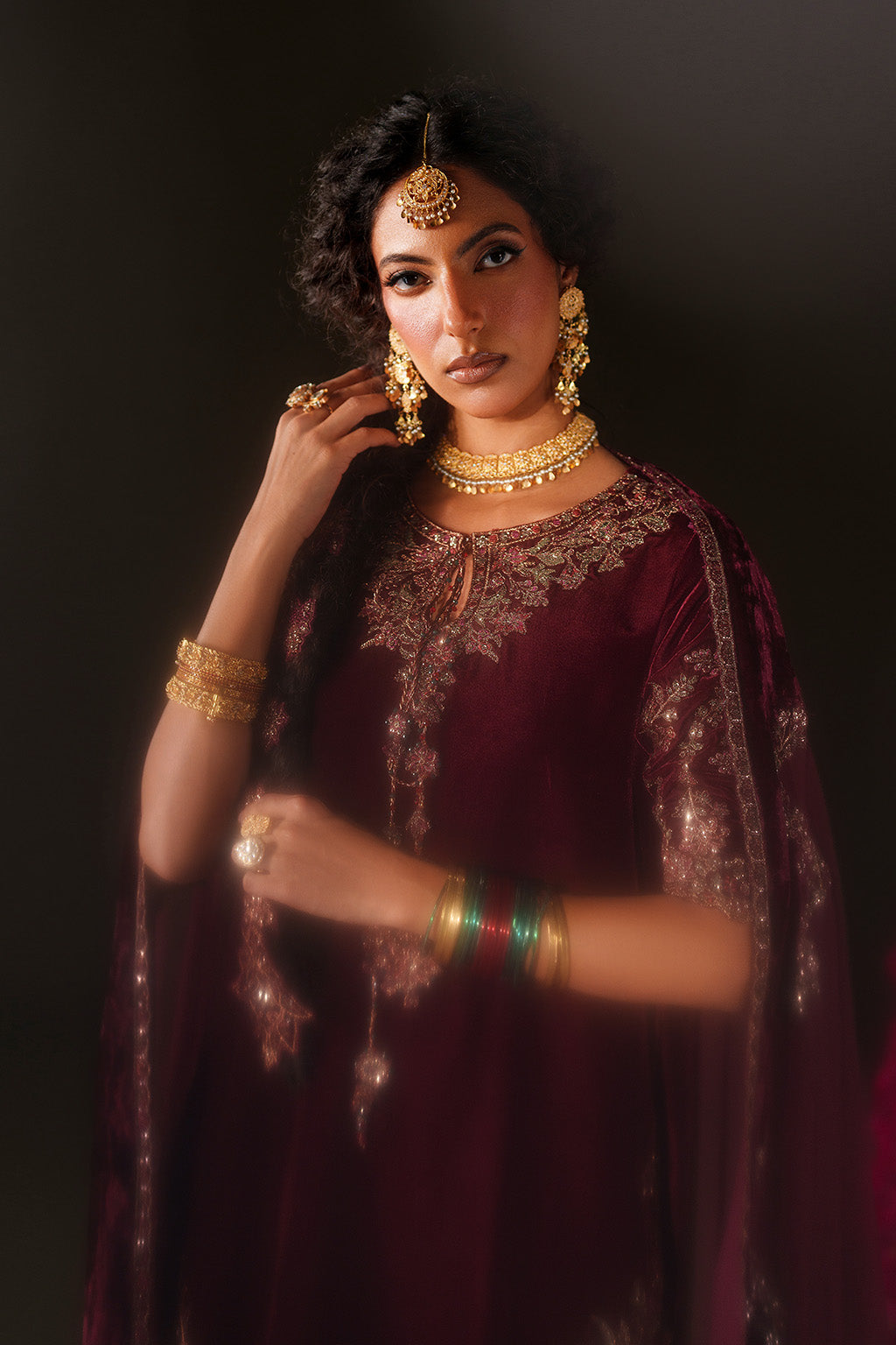 IV-71 Embroidered Velvet | VELVET EDIT II | IZNIK