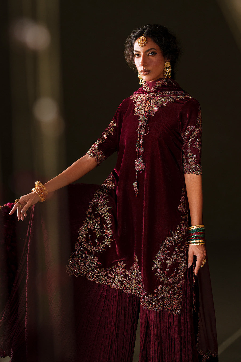 IV-71 Embroidered Velvet | VELVET EDIT II | IZNIK