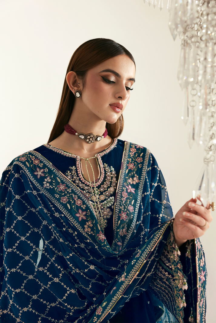 JAHANARA | ZARPOSH VELVET COLLECTION | EMAAN ADEEL