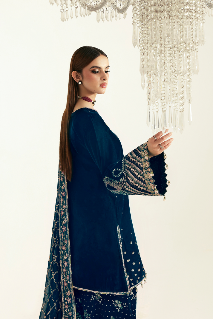 JAHANARA | ZARPOSH VELVET COLLECTION | EMAAN ADEEL