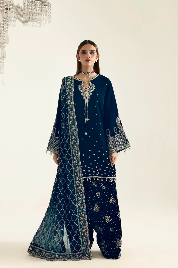 JAHANARA | ZARPOSH VELVET COLLECTION | EMAAN ADEEL