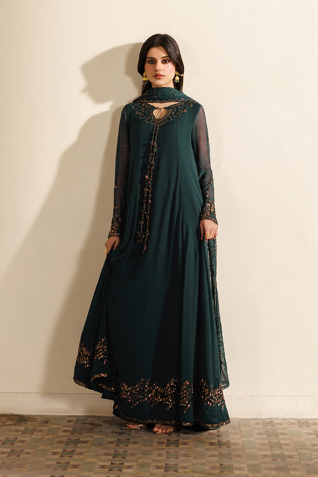 CC-96 Plain Chiffon | NOOR ANGAN SEMI FORMALS | IZNIK