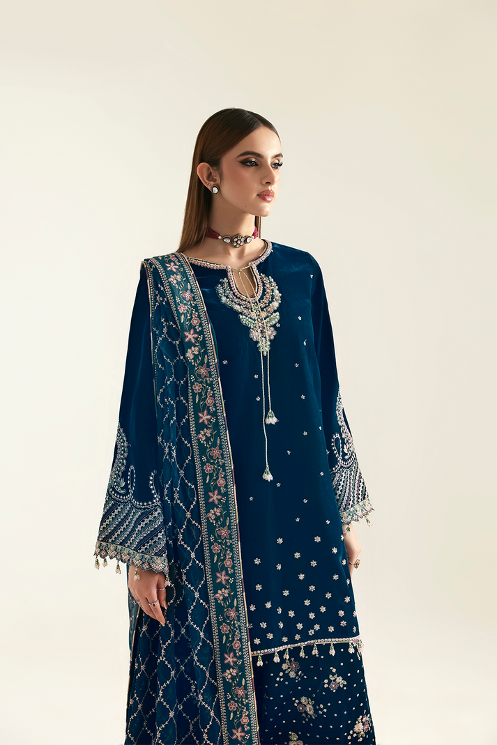 JAHANARA | ZARPOSH VELVET COLLECTION | EMAAN ADEEL