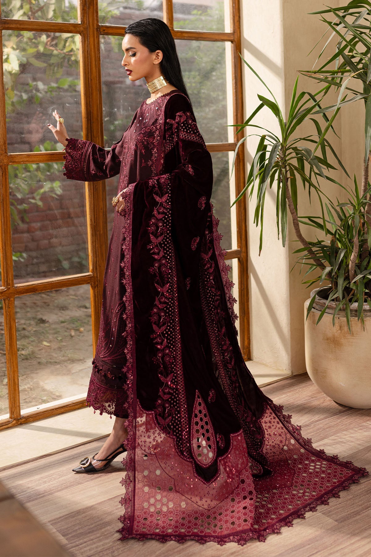 NE-126 | SHAWL COLLECTION | NUREH in UK USA UAE online kapraye.com