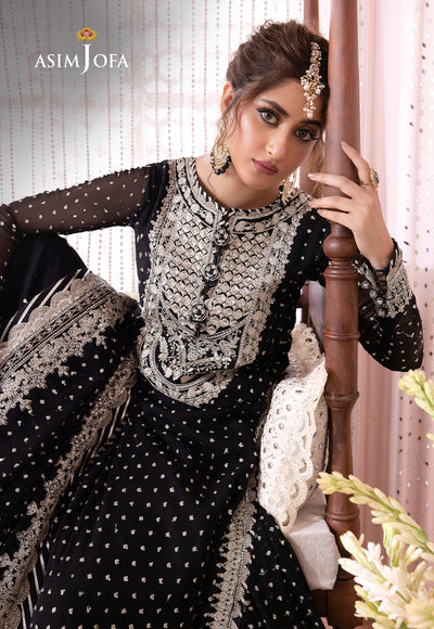 AJCC-03 || CHANDNI LUXURY CHIFFON '23 || ASIM JOFA in UK USA UAE online kapraye.com