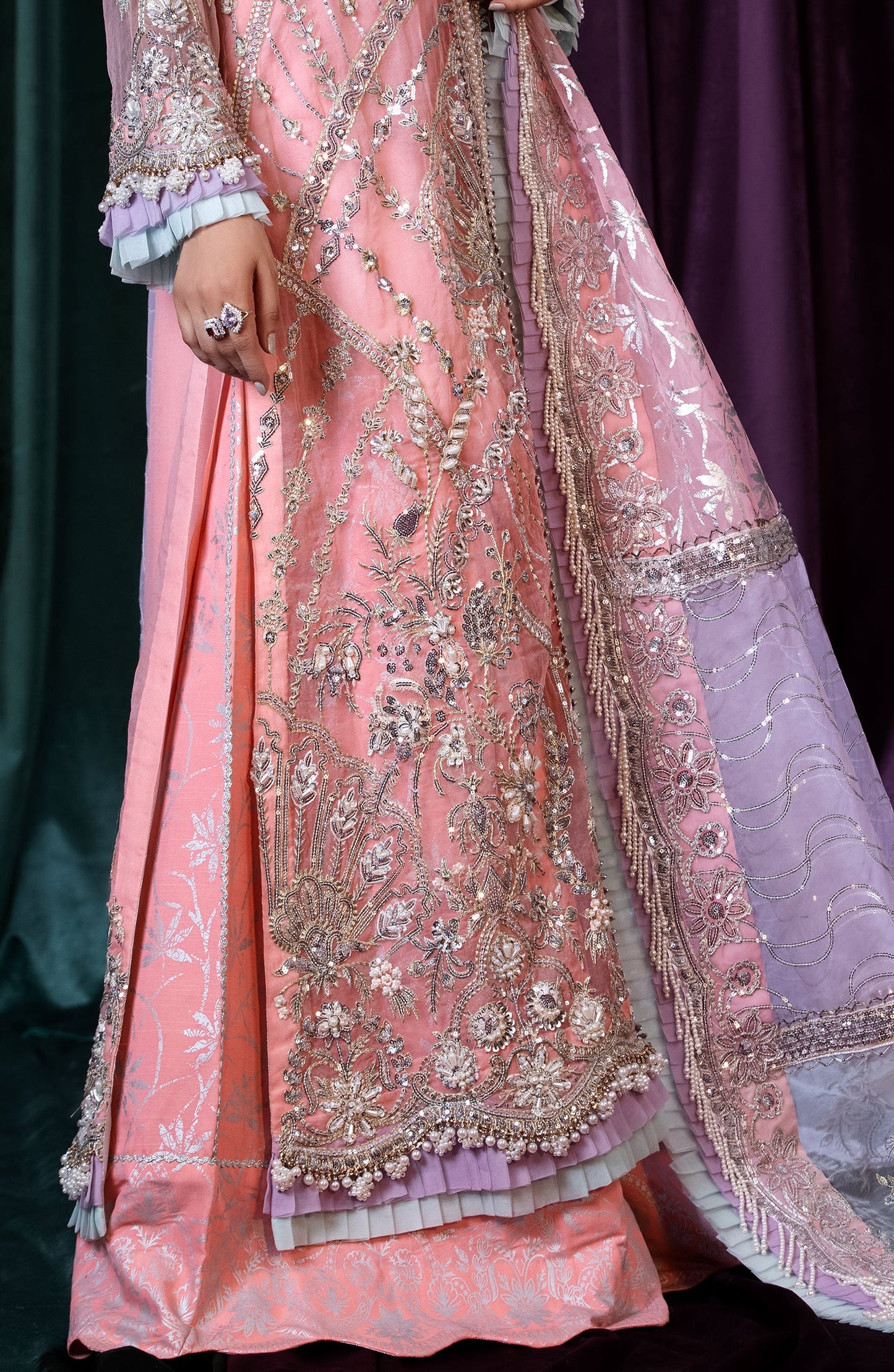 Luxury Formal - Claire (MFG-0030) || Mijwan || MARYUM N MARIA in UK USA UAE online kapraye.com