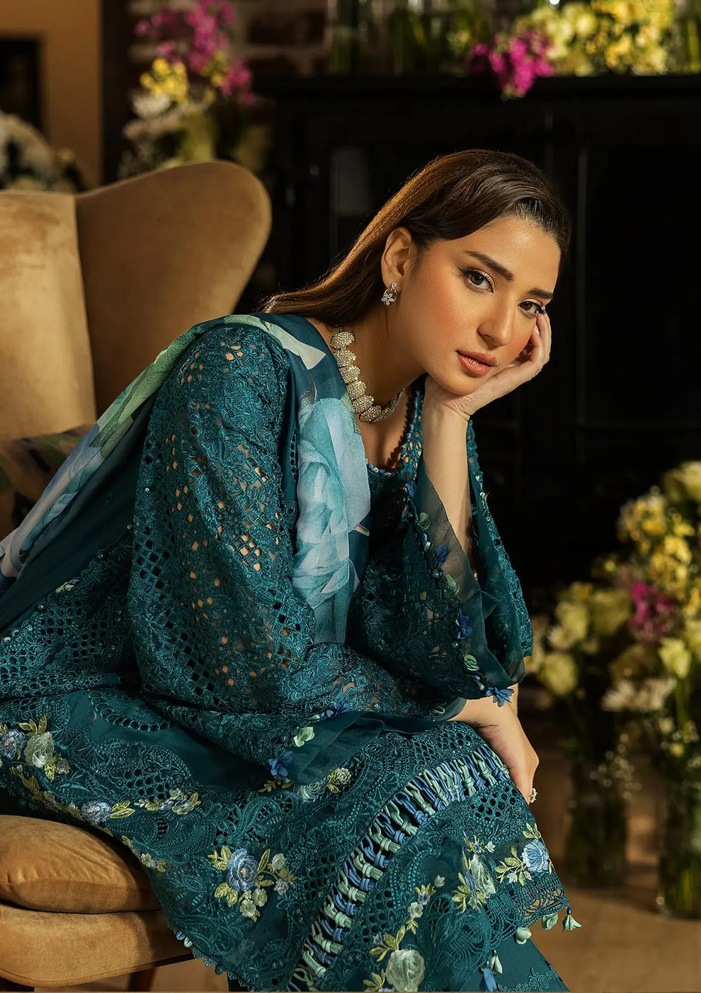 KLR-06 Whimsy | KAHF LUXURY LAWN COLLECTION 2025 | KAHF PREMIUM