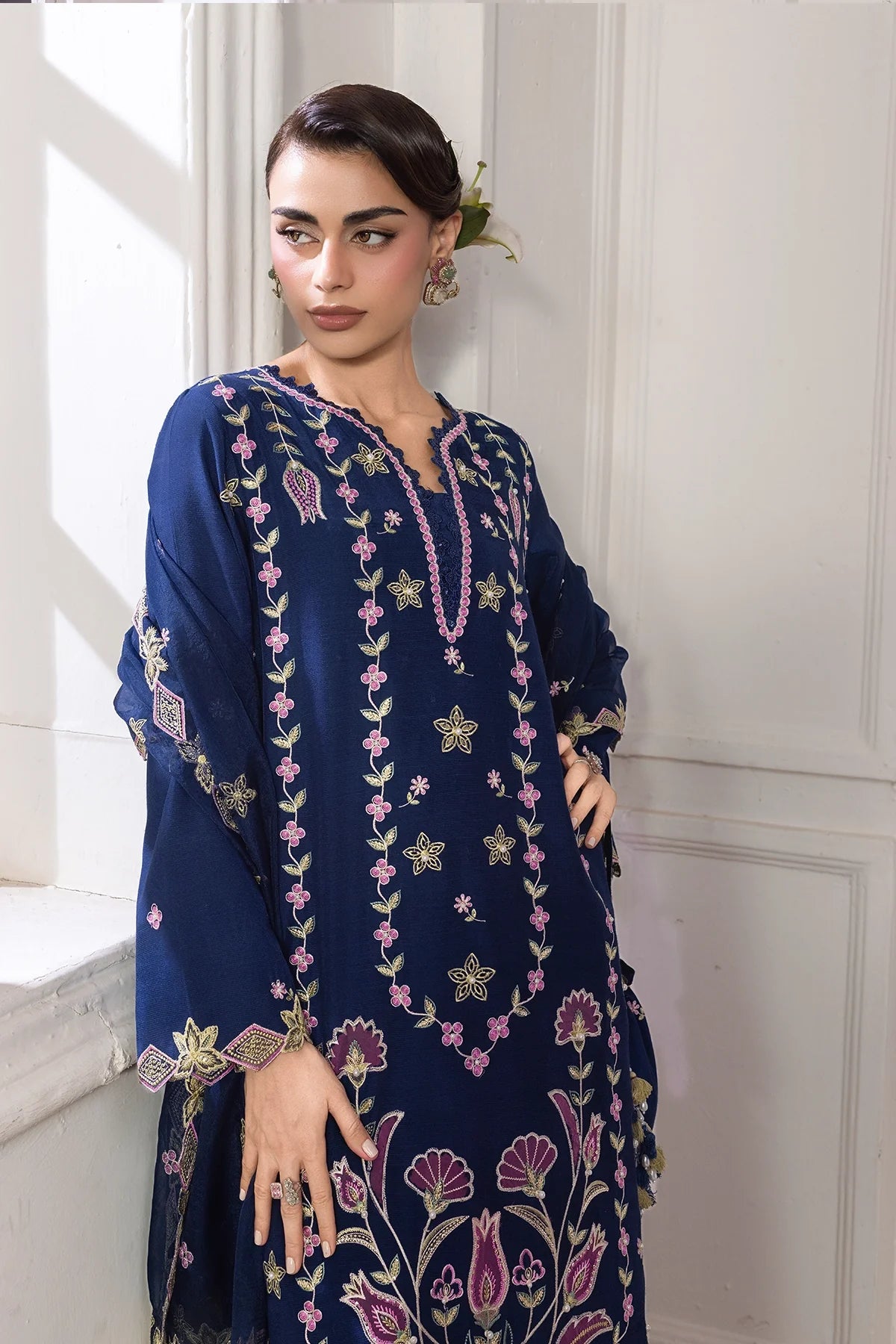 Azul | LUMEIRE SILK | RANG RASIYA