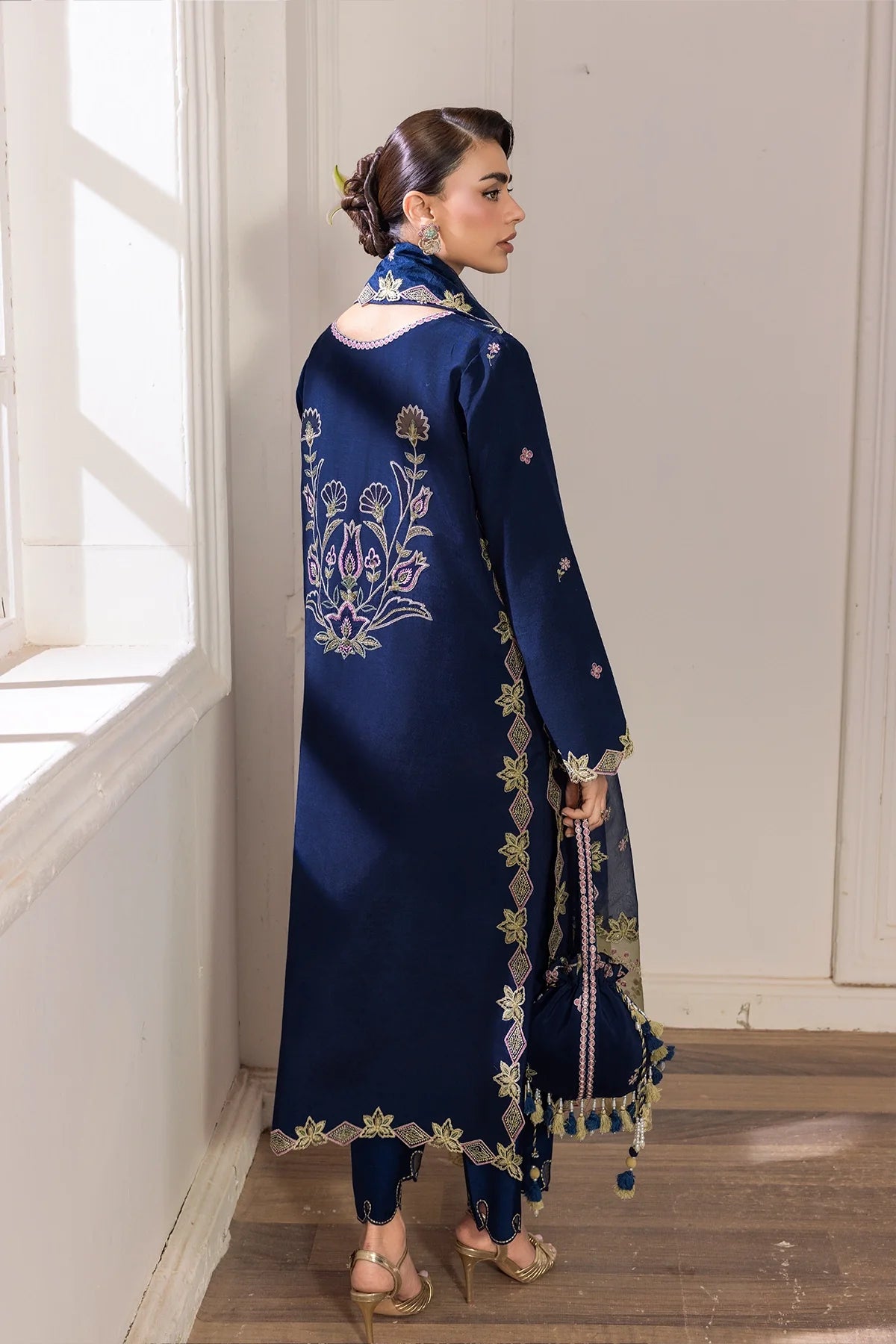 Azul | LUMEIRE SILK | RANG RASIYA