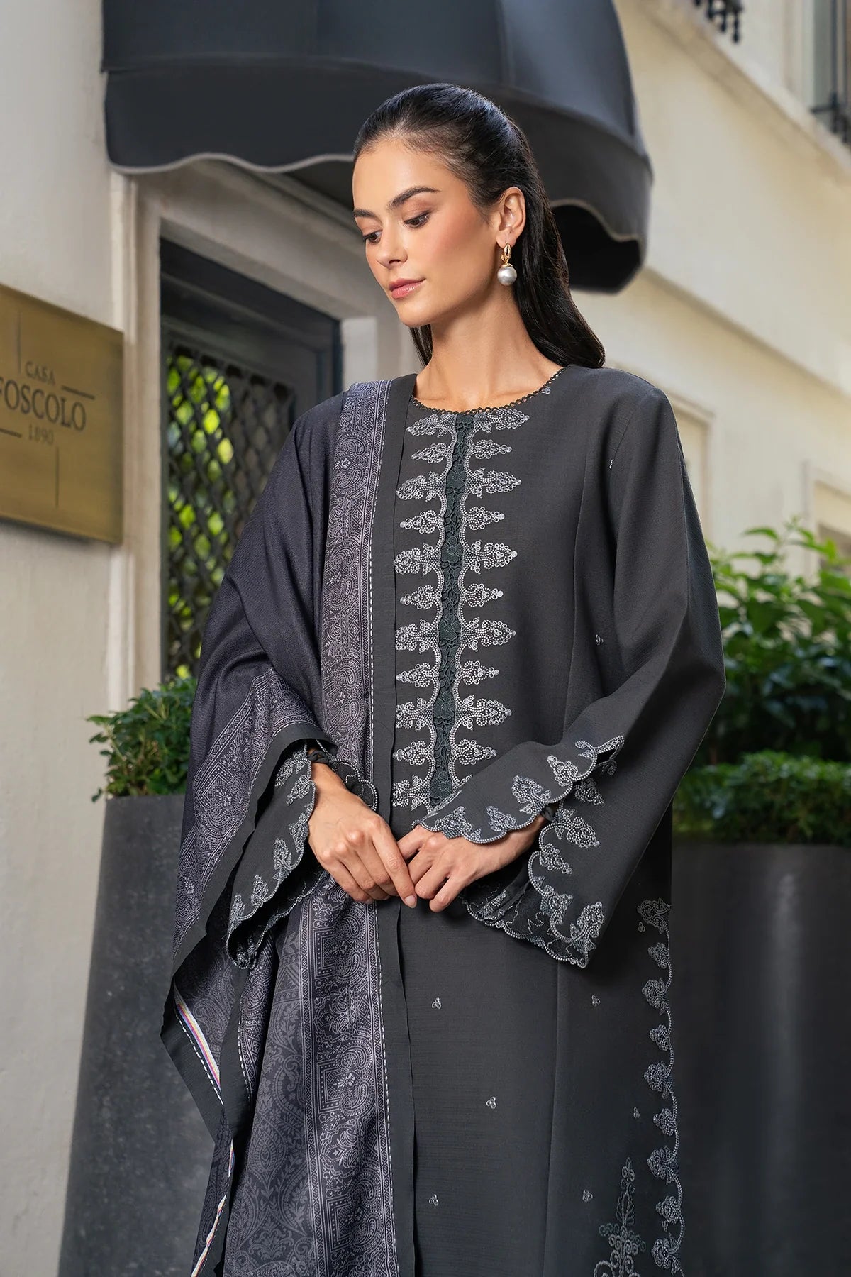 Slate | MEET ME IN ISTANBUL | Rang Rasiya Free Shipping to UK/USA/UAE Kapraye