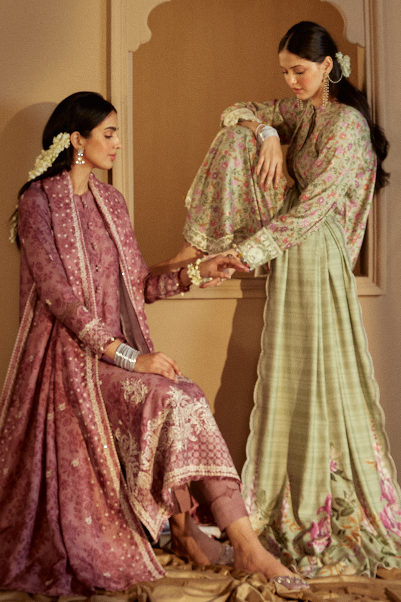 MAUVE DREAM-3 PC MARINA EMBROIDERED SUIT | WINTER COLLECTION-24 | CROSS STITCH