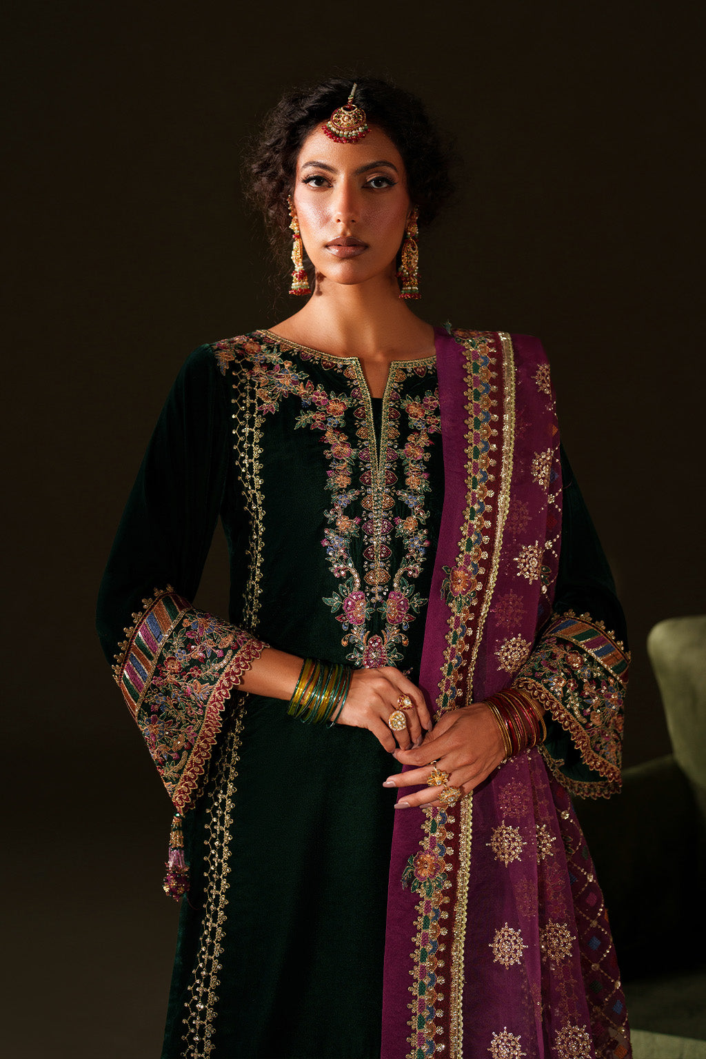 IV-74 Embroidered Velvet | VELVET EDIT II | IZNIK