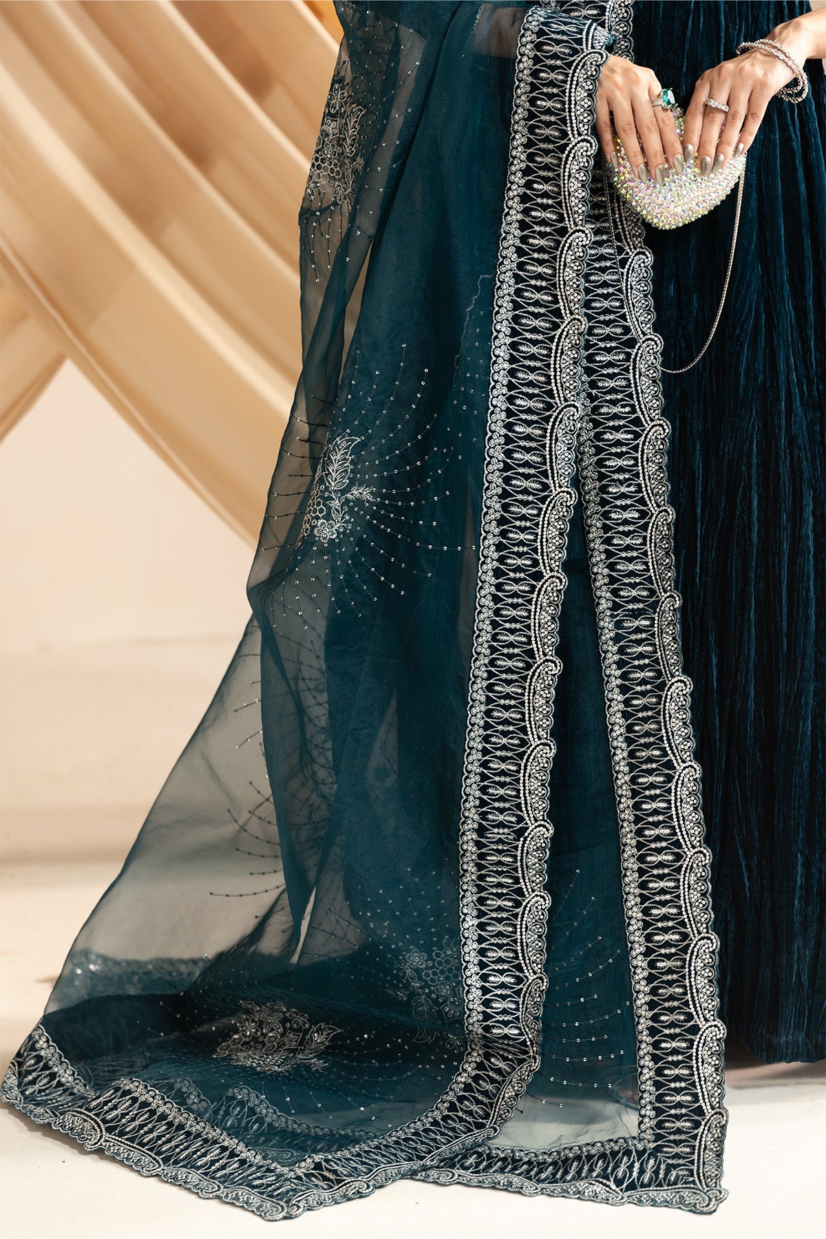 AF-VLT-2214-Mystique | L’AMOUR ’25 – Luxury Handmade Velvet Collection | ALIZEH FASHION