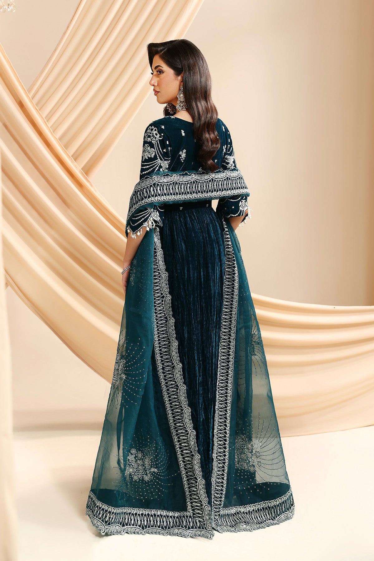 AF-VLT-2214-Mystique | L’AMOUR ’25 – Luxury Handmade Velvet Collection | ALIZEH FASHION