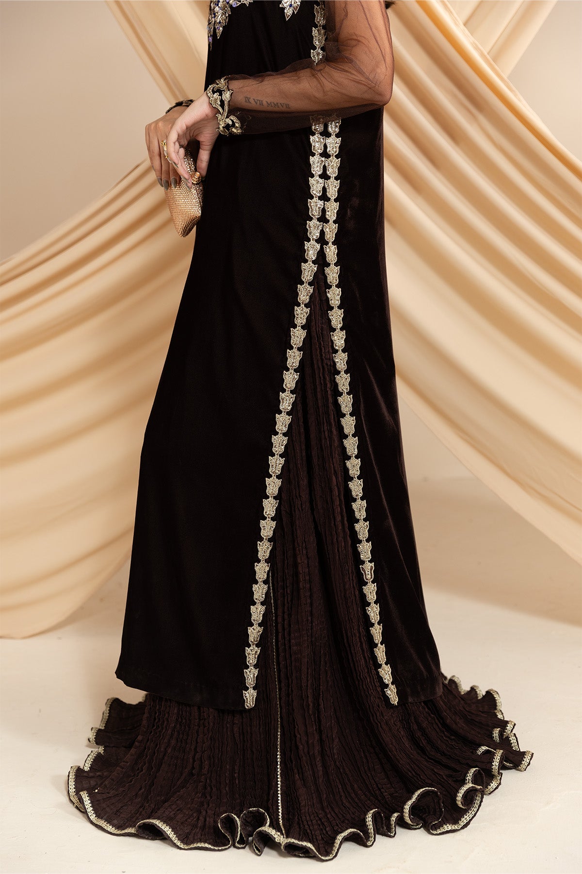 AF-VLT-2211-Aries | L’AMOUR ’25 – Luxury Handmade Velvet Collection | ALIZEH FASHION