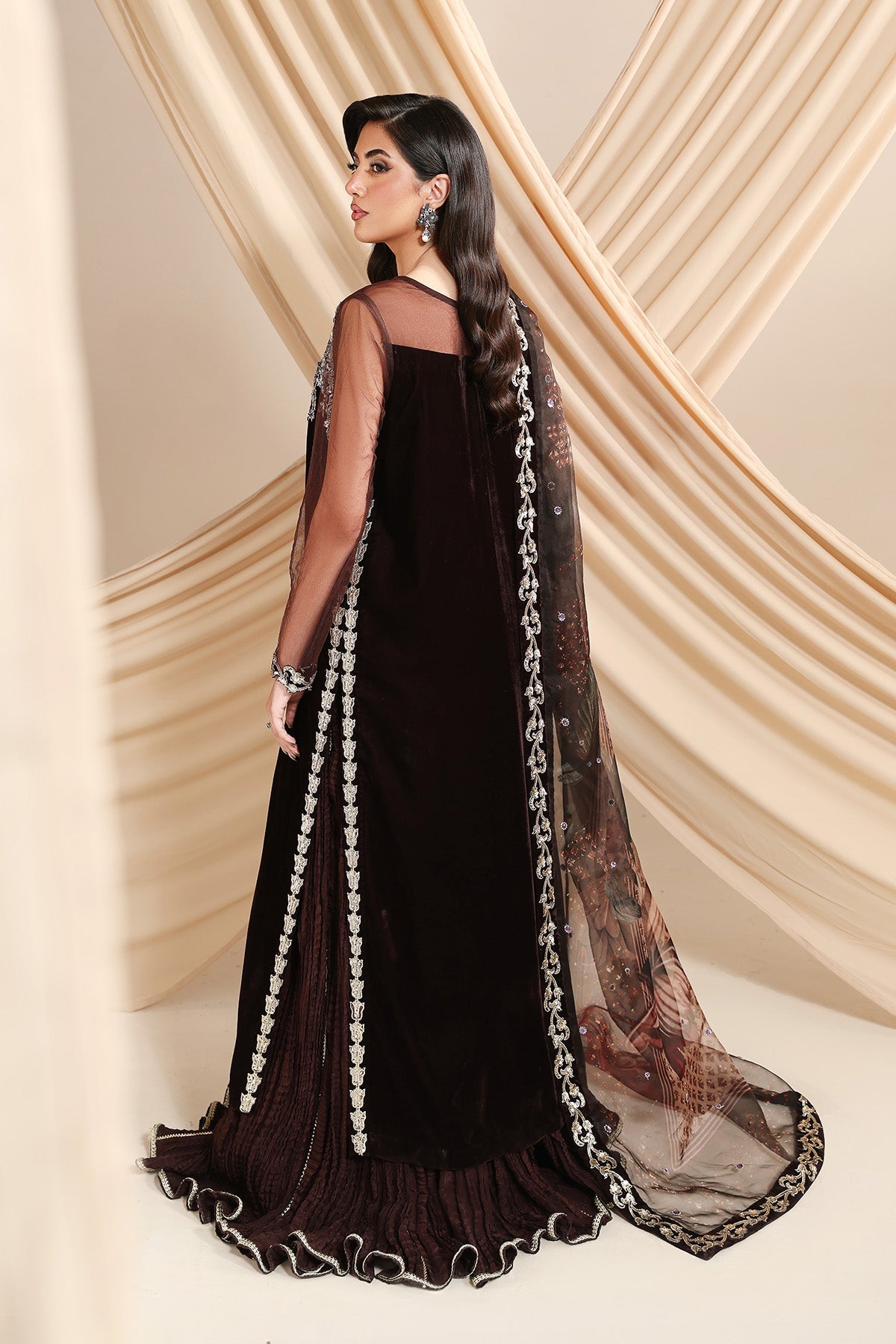 AF-VLT-2211-Aries | L’AMOUR ’25 – Luxury Handmade Velvet Collection | ALIZEH FASHION