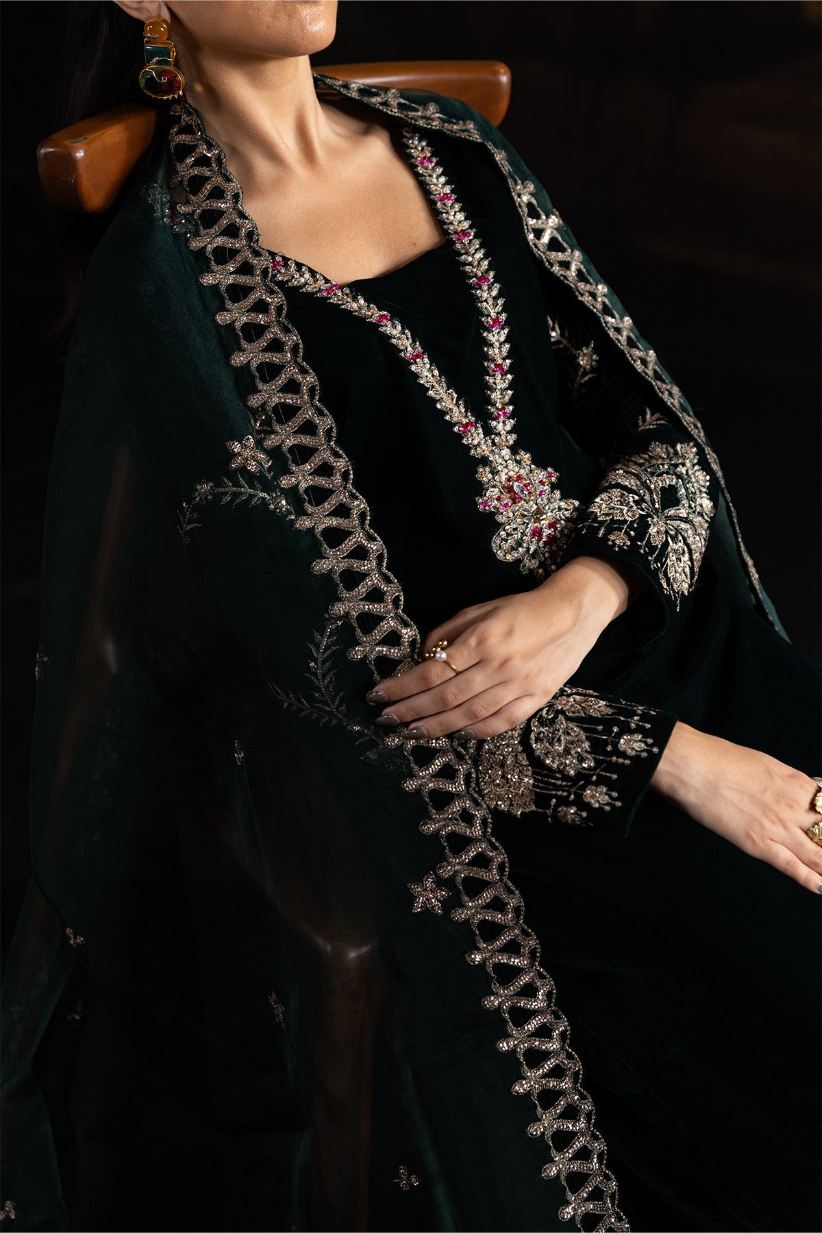 AF-VLT-2210-Vinni | L’AMOUR ’25 – Luxury Handmade Velvet Collection | ALIZEH FASHION