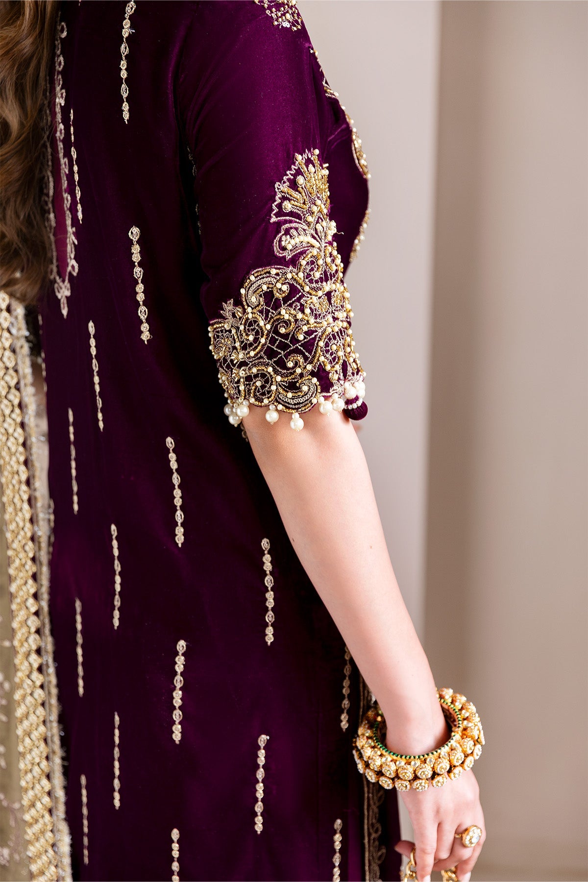 AF-VLT-2228-Zarlish | MAKHMAL - Luxury Velvet Edit | ALIZEH FASHION
