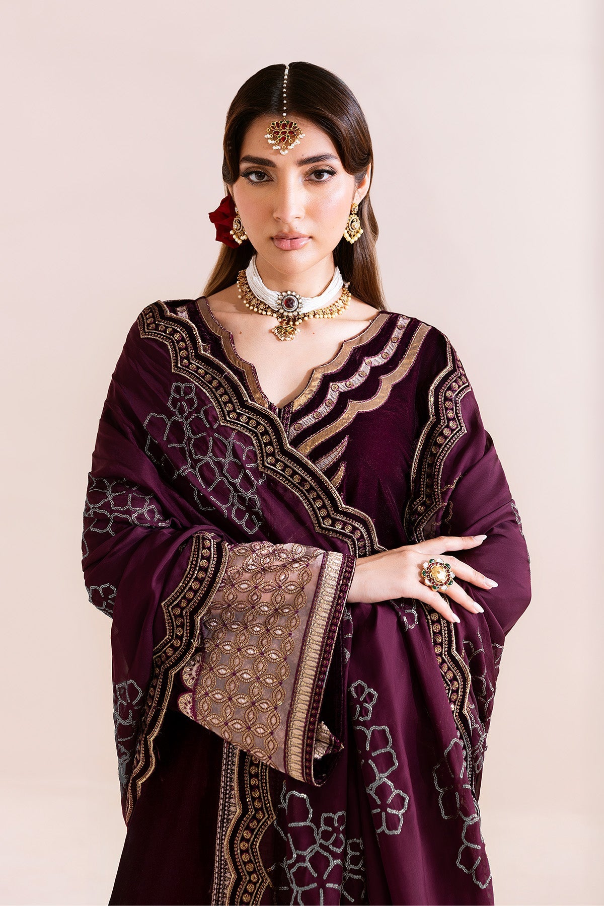 AF-VLT-2221-Mehree | MAKHMAL - Luxury Velvet Edit | ALIZEH FASHION