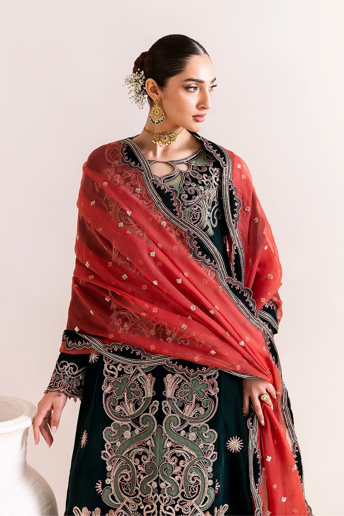 AF-VLT-2227-Kiswa | MAKHMAL - Luxury Velvet Edit | ALIZEH FASHION