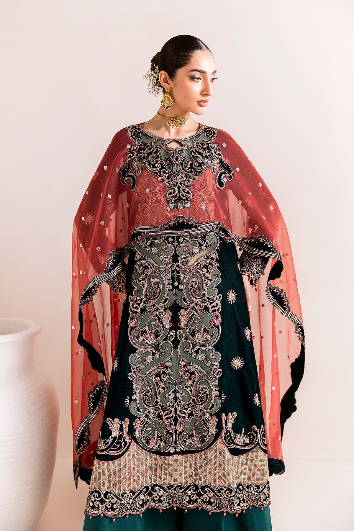 AF-VLT-2227-Kiswa | MAKHMAL - Luxury Velvet Edit | ALIZEH FASHION