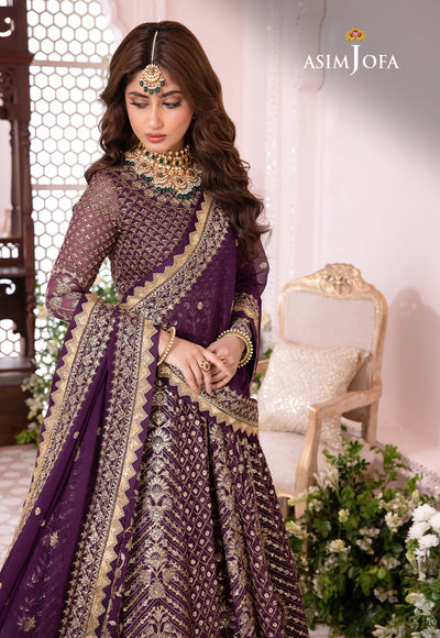 AJCC-10 || CHANDNI LUXURY CHIFFON '23 || ASIM JOFA in UK USA UAE online kapraye.com