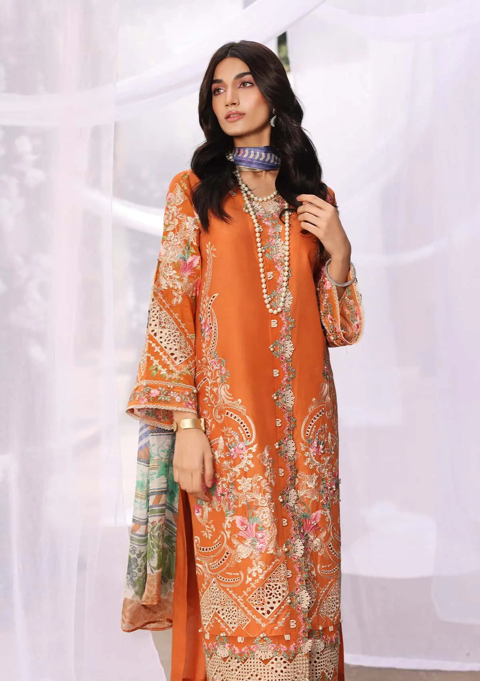 KFL-10 MAYA | FESTIVE LAWN 2024 | KAHF PREMIUM in UK USA UAE online kapraye.com