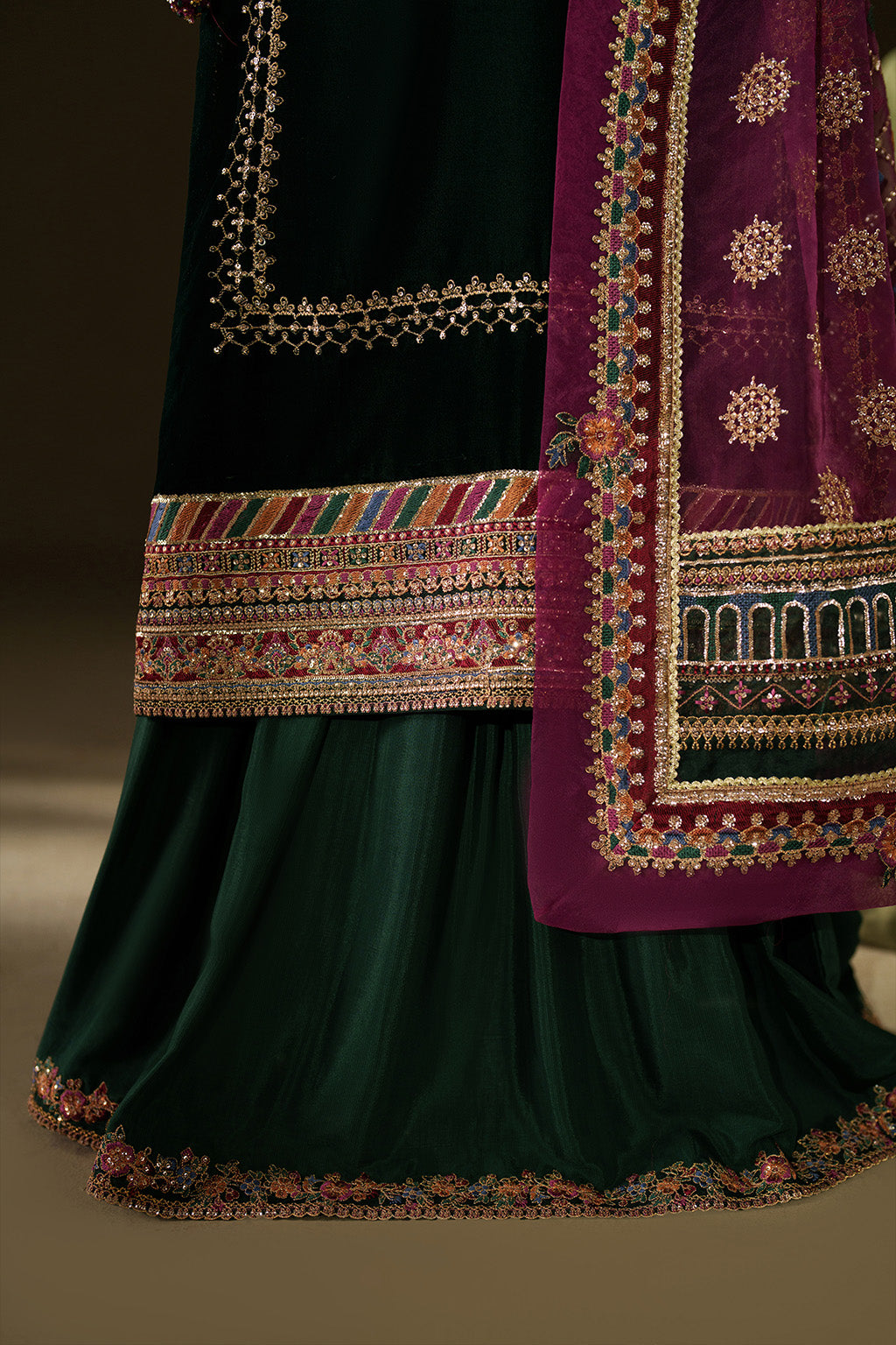 IV-74 Embroidered Velvet | VELVET EDIT II | IZNIK