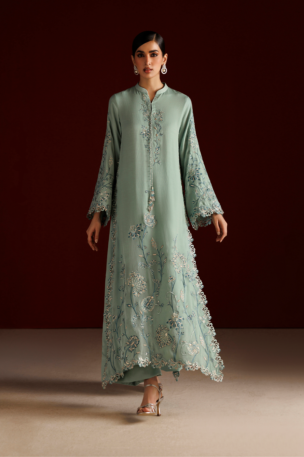 CC-112 Embroidered Chiffon | SEMI FORMALS VOL 1 | IZNIK in UK USA UAE online kapraye.com