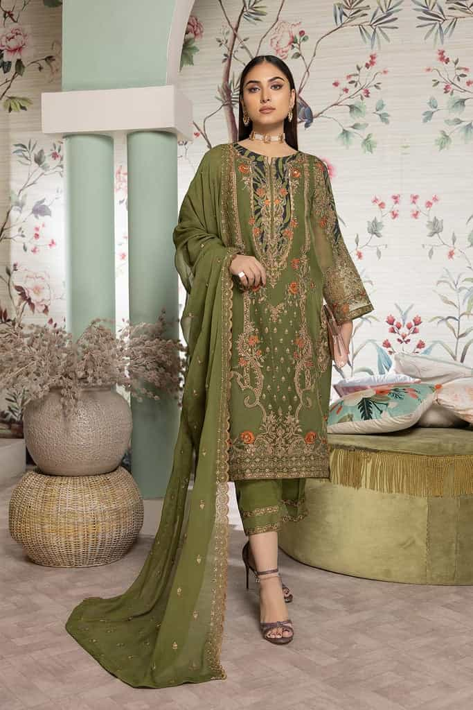 CEC23-04 || TASAWAR EMBELLISHED CHIFFON COLLECTION -2023 || CHARIZMA in UK USA UAE online kapraye.com