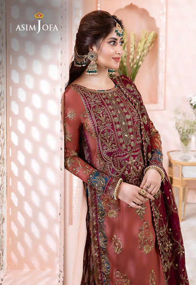 AJCC-01 || CHANDNI LUXURY CHIFFON '23 || ASIM JOFA in UK USA UAE online kapraye.com