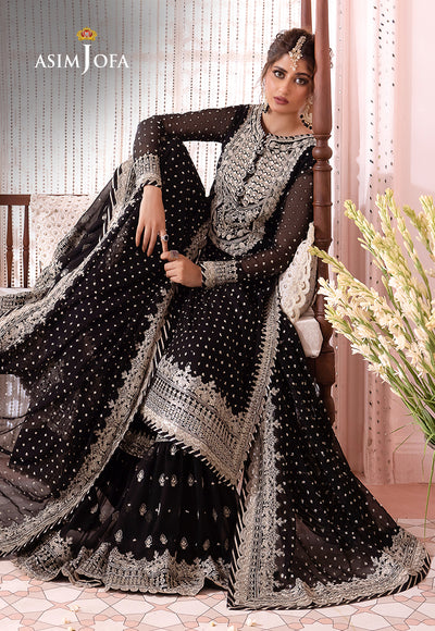 AJCC-03 || CHANDNI LUXURY CHIFFON '23 || ASIM JOFA in UK USA UAE online kapraye.com