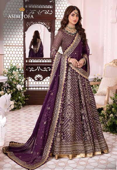 AJCC-10 || CHANDNI LUXURY CHIFFON '23 || ASIM JOFA in UK USA UAE online kapraye.com