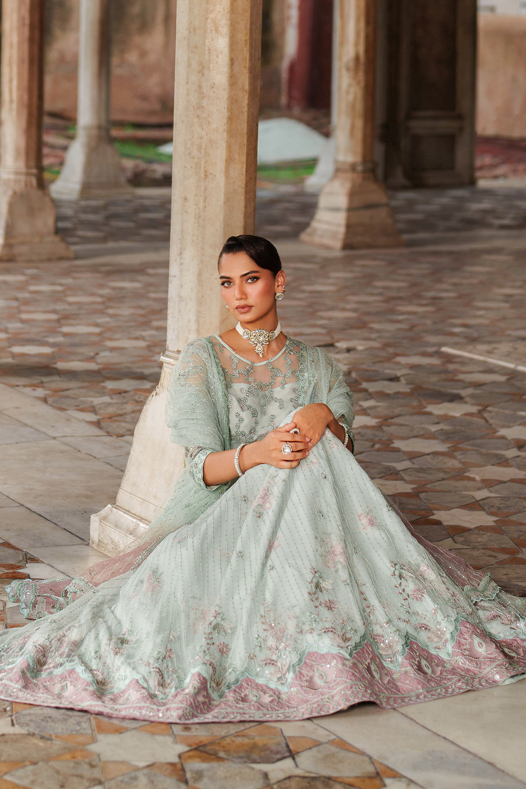 UE-553 Embroidered Net | Printed Formals | IZNIK