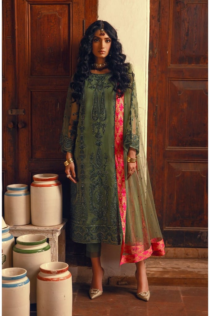 Luxury Formal - Comfrey (MS23-545) || Khoobsurat || MARYUM N MARIA in UK USA UAE online kapraye.com