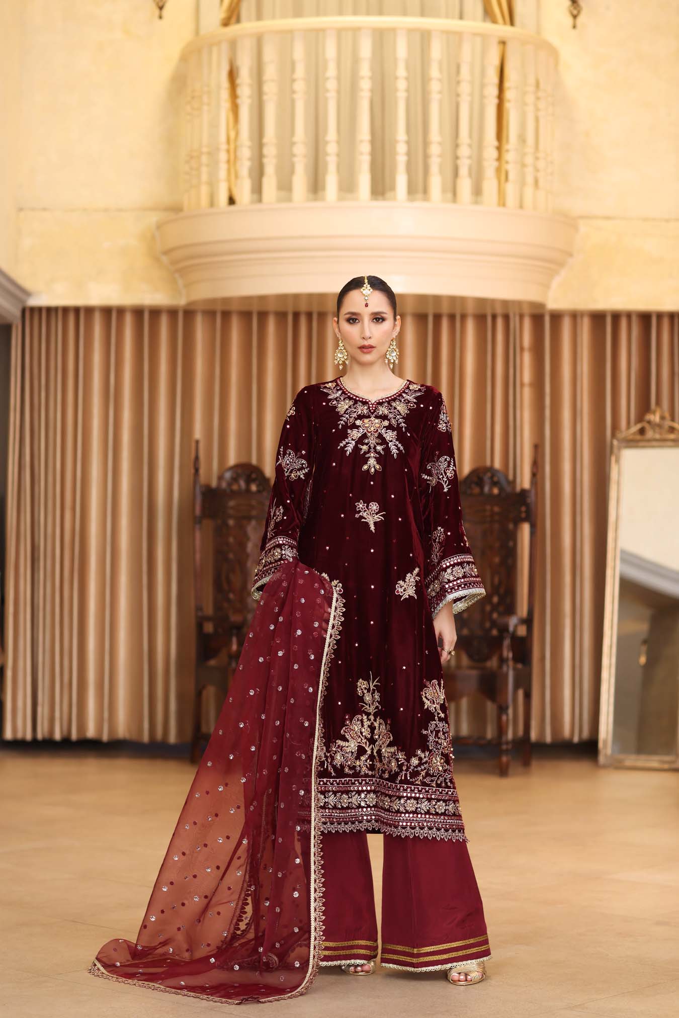 Naqsh | HANDCRAFTED VELVET '25 | NOOR BY SADIA ASAD