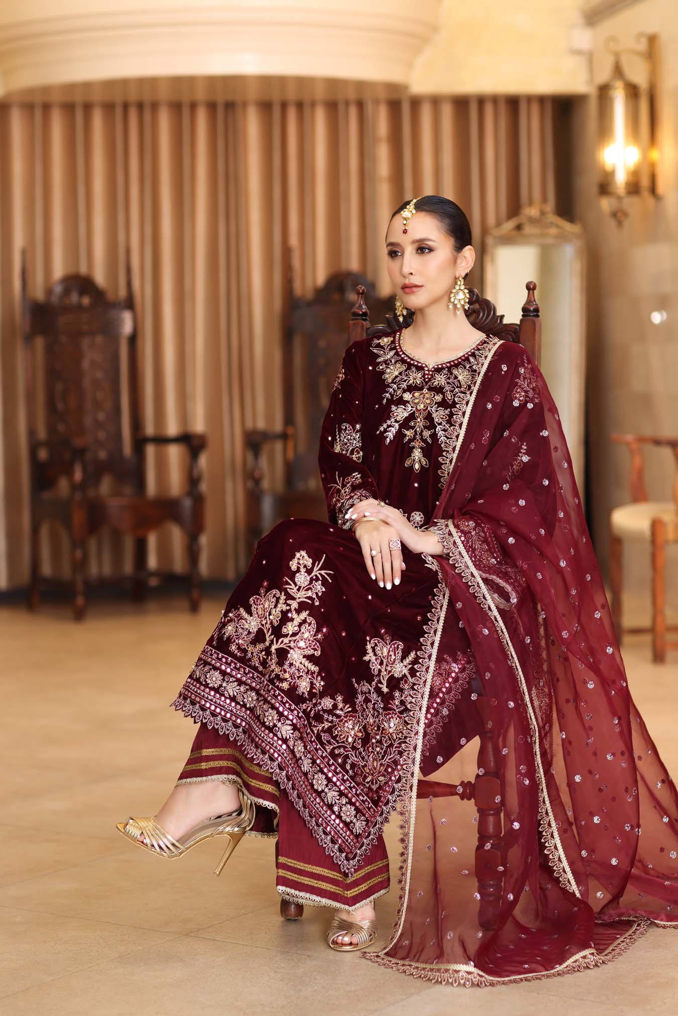Naqsh | HANDCRAFTED VELVET '25 | NOOR BY SADIA ASAD