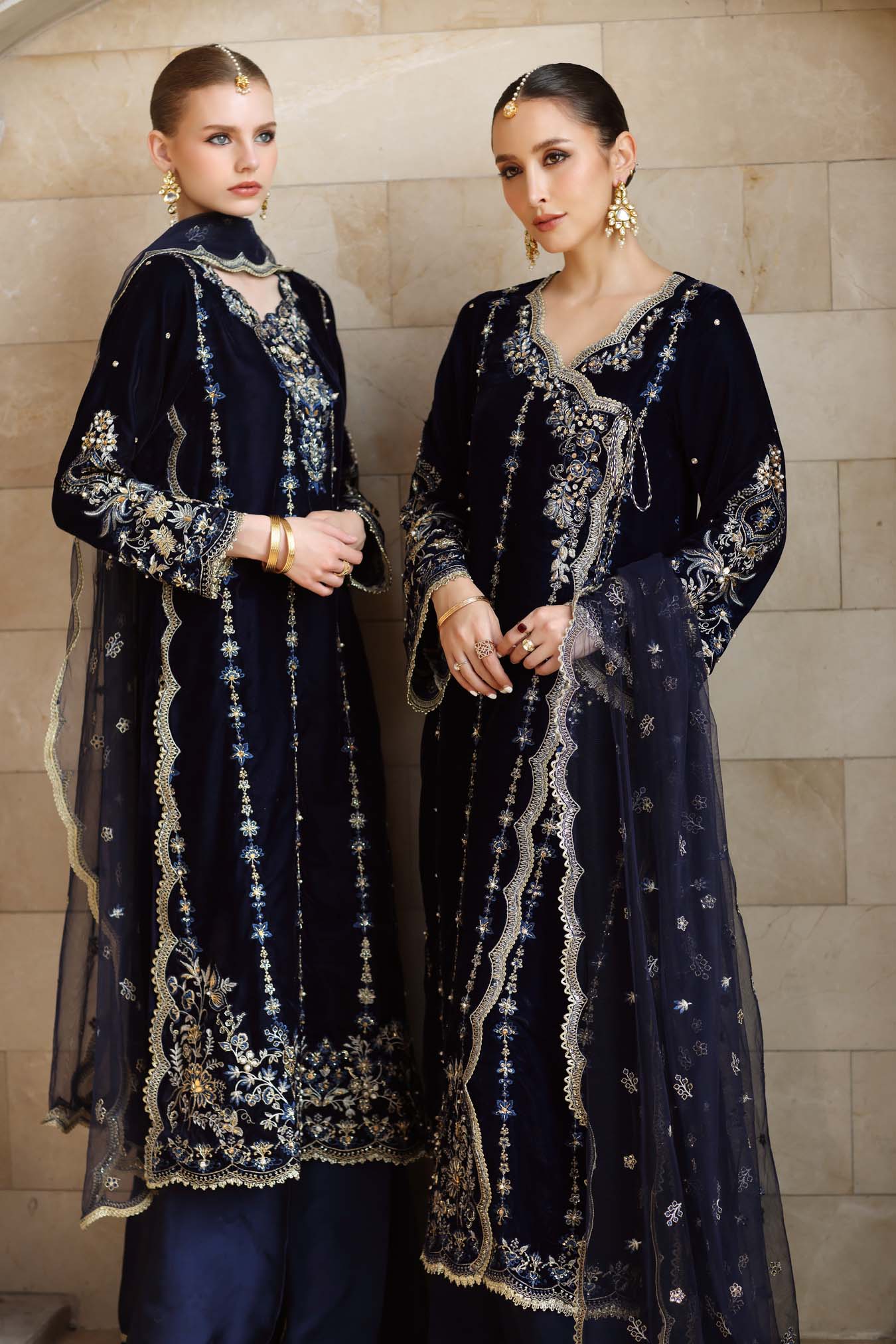 Falak | HANDCRAFTED VELVET '25 | NOOR BY SADIA ASAD