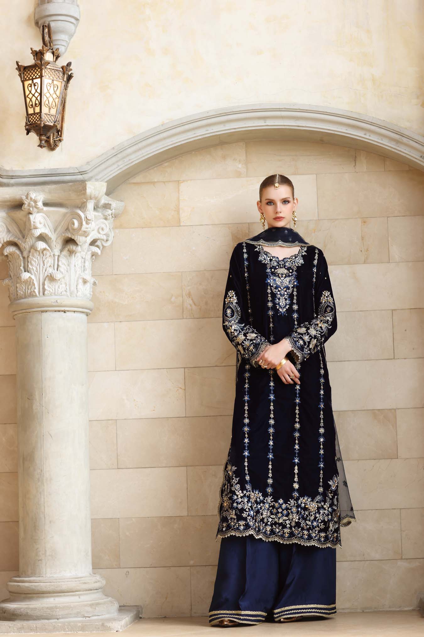 Falak | HANDCRAFTED VELVET '25 | NOOR BY SADIA ASAD