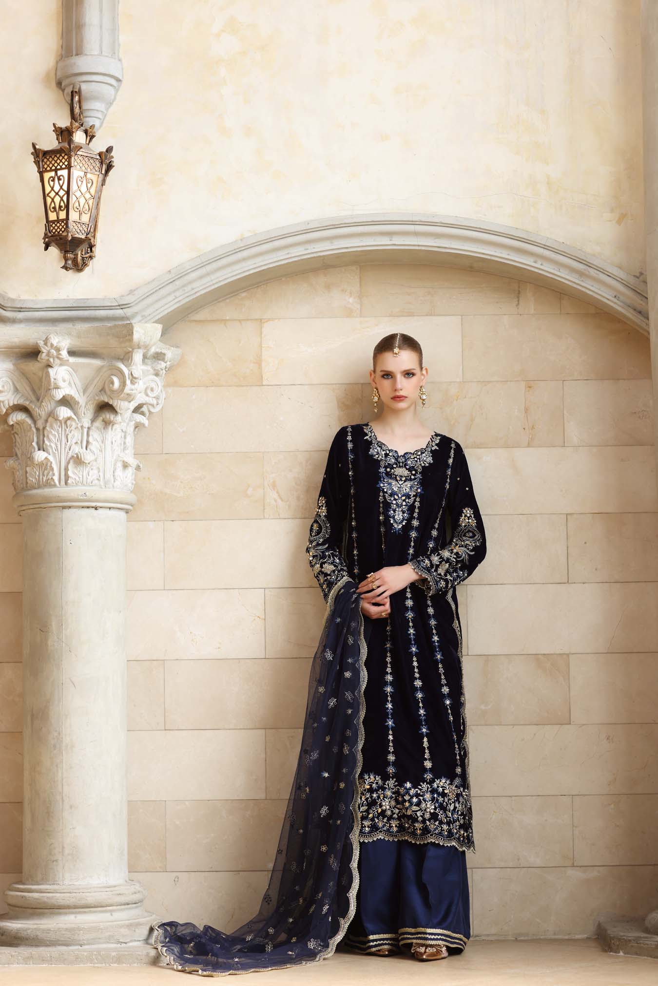 Falak | HANDCRAFTED VELVET '25 | NOOR BY SADIA ASAD