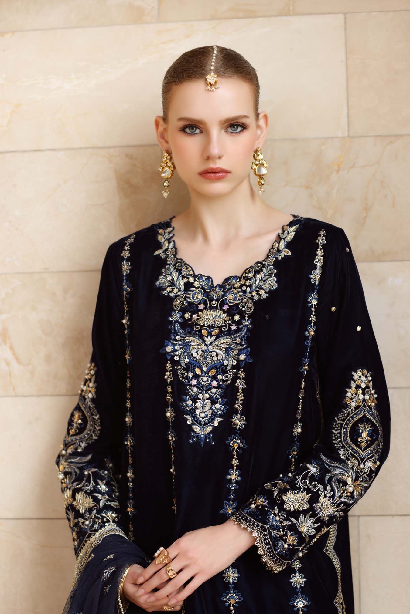 Falak | HANDCRAFTED VELVET '25 | NOOR BY SADIA ASAD